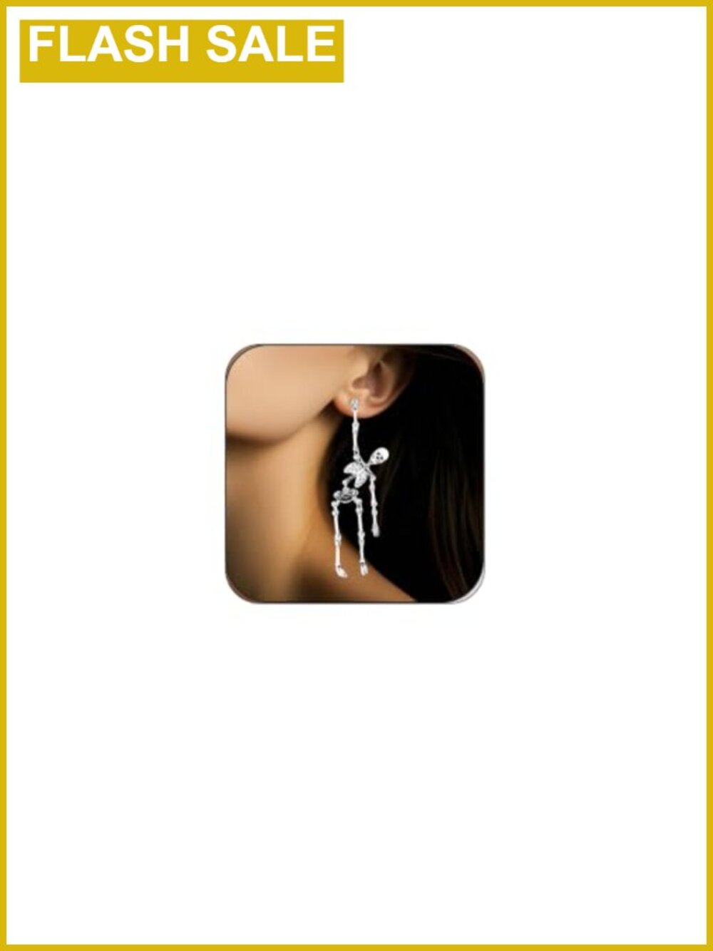 Gothic Halloween Dangle Earrings Alloy Punk Party Jewelry for Women